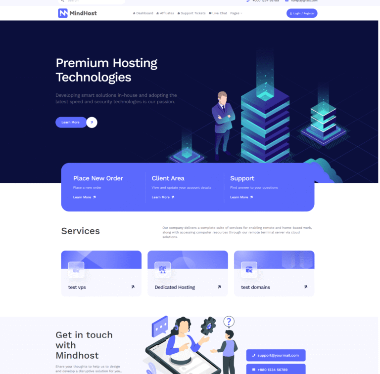 mindhost-home